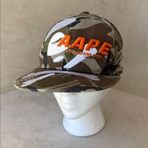 Aape by A Bathing Ape Hat Small-Medium Camo 9Fifty New Era Snap Back BAPE